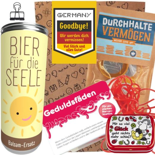 Geschenktüte für Auswanderer GOODBYE! # 6