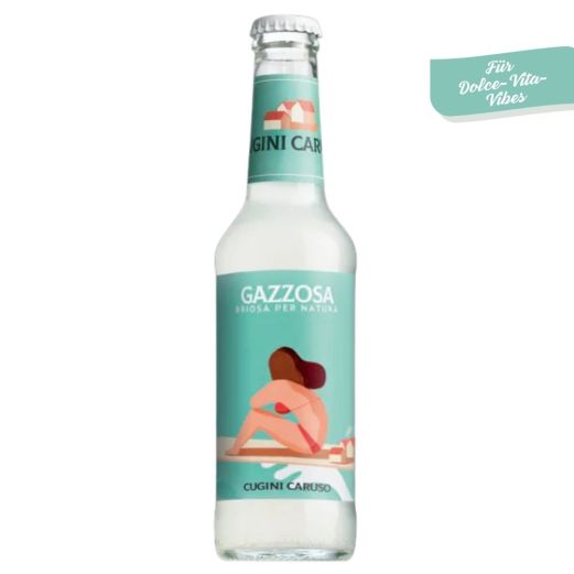 Sizilianische Zitronenlimonade „GAZZOSA“