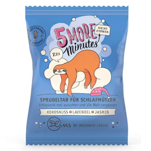 Entspannungsbad Sprudeltab „5 More Minutes“