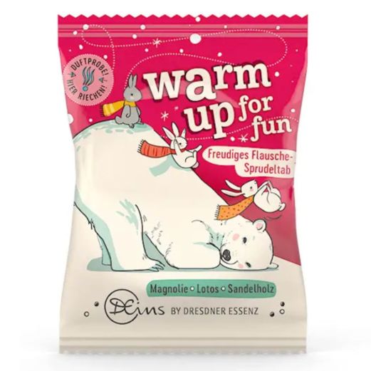 Sprudeltab Entspannungsbad „Warm up fo fun“