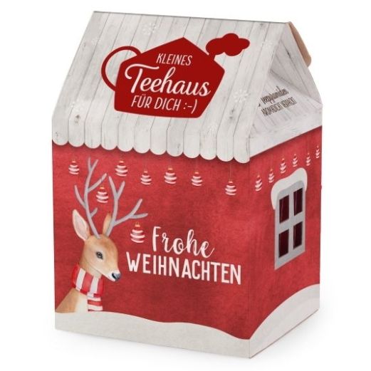 Teehaus FROHE WEIHNACHTEN - Version Reh