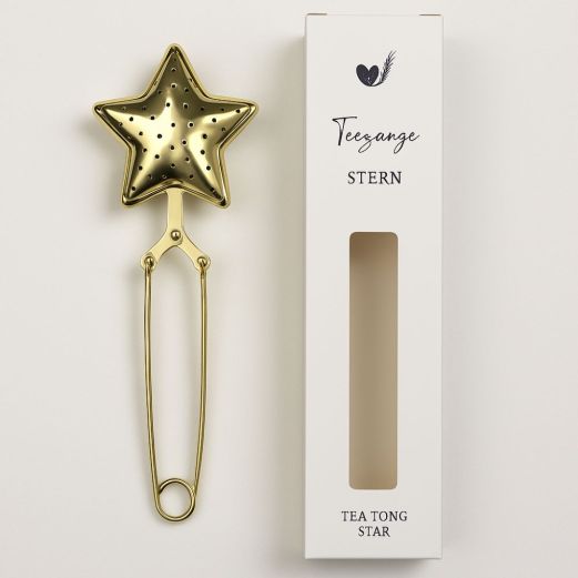 Teezange Stern – kleines Weihnachtsgeschenk für Teeliebhaber