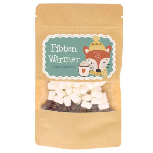Trinkschokolade „Pfotenwärmer“ (Fuchs)