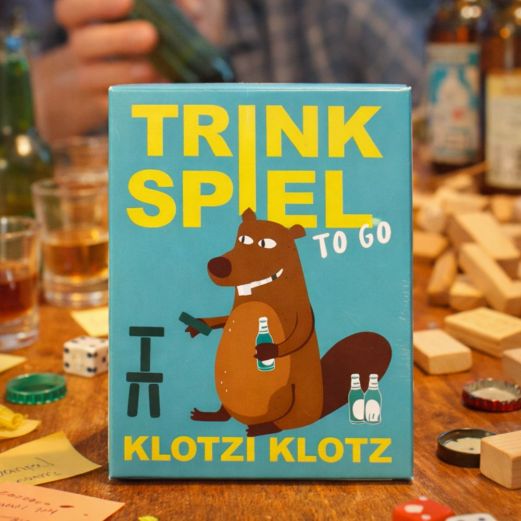 Trinkspiel to go „Klotzi Klotz“