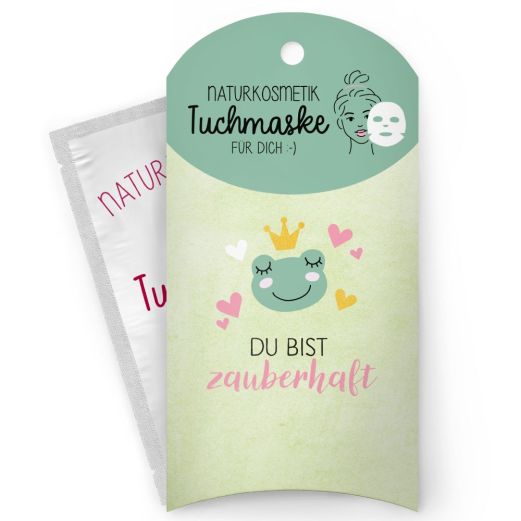 Tuchmaske DU BIST ZAUBERHAFT