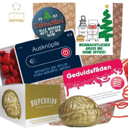 Geschenktüte WEIHNACHTLICHER GRUSS INS HOME OFFICE # 4