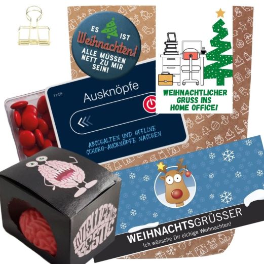 Geschenktüte WEIHNACHTLICHER GRUSS INS HOME OFFICE # 3