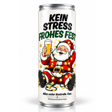Dosenbier „Kein Stress – Frohes Fest!“ (Edition 2026)