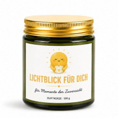 Duftkerze Herzbotschaften – Lichtblick für dich