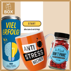 Onboarding Box – Willkommensgeschenk „Start-Button“ (Set 3)