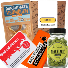 Geschenktüte Onboarding – Willkommensgeschenk „Start-Button“ (Set 2)