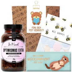 Geschenktüte Aufmunterung – Fühl dich fest gedrückt! (Set 8)