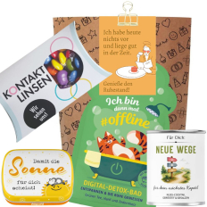 Geschenktüte Ruhestandsgeschenk „Genieße den Ruhestand!“ (Set 6)