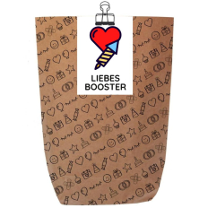 Geschenktüte LIEBES BOOSTER - zum Befüllen