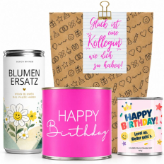 Geschenktüte „Glück ist eine Kollegin wie dich zu haben!“ (Set 3)