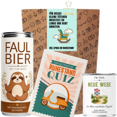 Geschenktüte Ruhestand – „Viel Spaß!“ (Set 5)