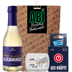 Geschenktüte ABI GESCHAFFT - HERZLICHEN GLÜCKWUNSCH # 1
