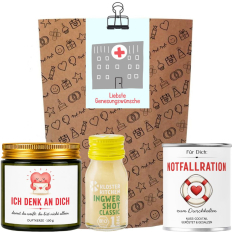Geschenktüte Gute Besserung – Liebste Genesungswünsche (Set 9)