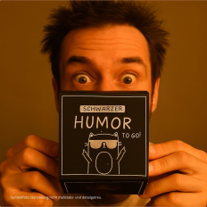Message in a Box Schwarzer Humor to go