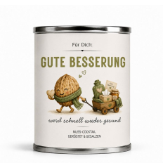 Nusscocktail Gute Besserung – werd schnell wieder gesund