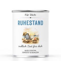 Nusscocktail Ruhestand – endlich Zeit für dich