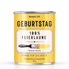 Saurer Fruchtgummi Mix Rezeptur 201 – Geburtstag – 100% Feierlaune