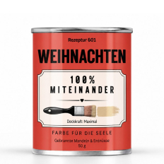 Gebrannte Mandeln & Erdnüsse Rezeptur 601 – Weihnachten – 100% Miteinander