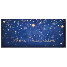 Schokolade 30g Schöne Weihnachten (Sternenhimmel)