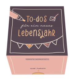 Message in a Box To-Dos für ein neues Lebensjahr