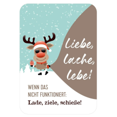 24 Kärtchen zum Abreagieren – Advent, Advent die Stimmung brennt!