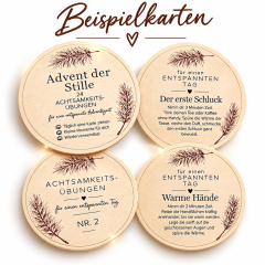 Adventskalender im Weckglas „Achtsamkeit