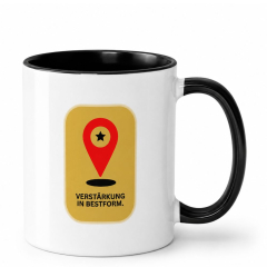 Becher fürs Onboarding Verstärkung in Bestform.