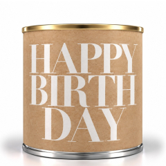 Cancake – Kuchen in der Dose „Happy Birthday“ – Craft Paper (Brownie)