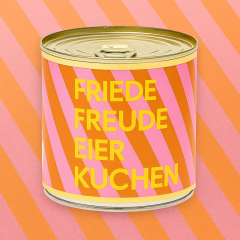 Cancake – Kuchen in der Dose „Friede Freude Eier Kuchen“ (Eierlikör)