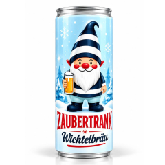 Dosenbier „Zaubertrank * Wichtelbräu“