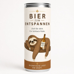 Dosenbier Bier zum Entspannen - in der Ruhe liegt die Kraft!
