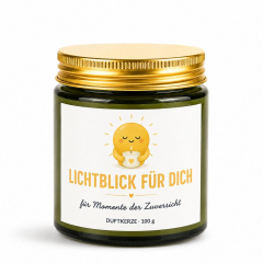 Duftkerze Herzbotschaften – Lichtblick für dich