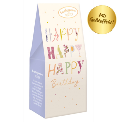 Fruchtgummi Herzen HAPPY HAPPY HAPPY BIRTHDAY
