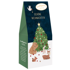 Geschenktüte Weihnachten „Frohe Weihnachten“ – Kleine Aufmerksamkeit (Lichterkette – Set 3)