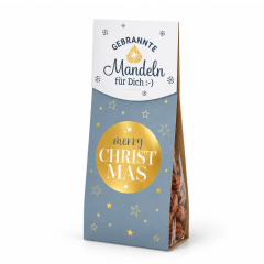 Gebrannte Mandeln „Merry Christmas“