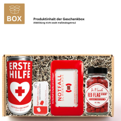 Geschenkbox Gute Besserung – zum Aufmuntern (Set Pflaster 2)