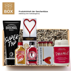Geschenkbox DU ICH LÄUFT - blau # 1