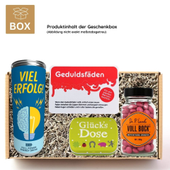 Geschenkbox Motivationsgeschenk „Du schaffst das!“ (Set 2)