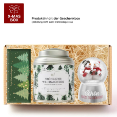 Geschenkbox Weihnachten „Frohe Weihnachten liebes Team“ – Mitarbeitergeschenk (Set 3)