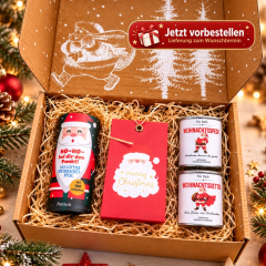 Gefüllte Geschenkbox Weihnachten „Frohe Weihnachten liebes Team“ – Mitarbeitergeschenk (Set 5)