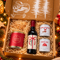 Geschenkbox Weihnachten – Originelles Weihnachtsgeschenk (Schneekugel – Set 5)