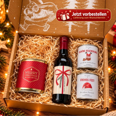 Geschenkbox Weihnachten – Originelles Weihnachtsgeschenk  (Schneekugel – Set 5)