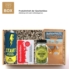 Onboarding Box – Willkommensgeschenk neue Mitarbeiter „Startkit“ (Set 4)