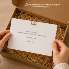 Befüllte Geschenkbox Danke – Geschenk „Dankeschön“ (Set 5)
