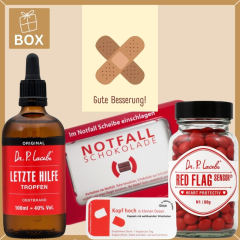 Geschenkbox Gute Besserung – zum Aufmuntern (Set 4)